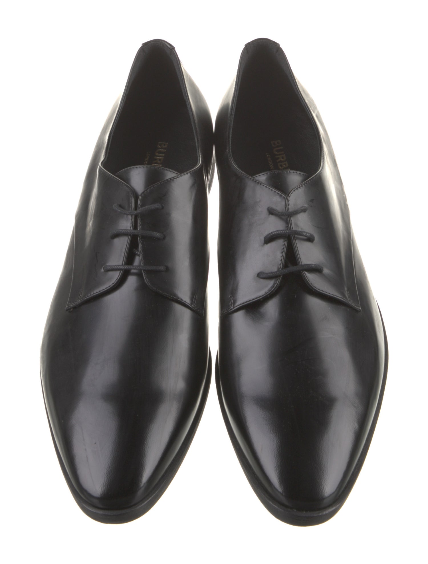 Burberry Leather Derby Shoes